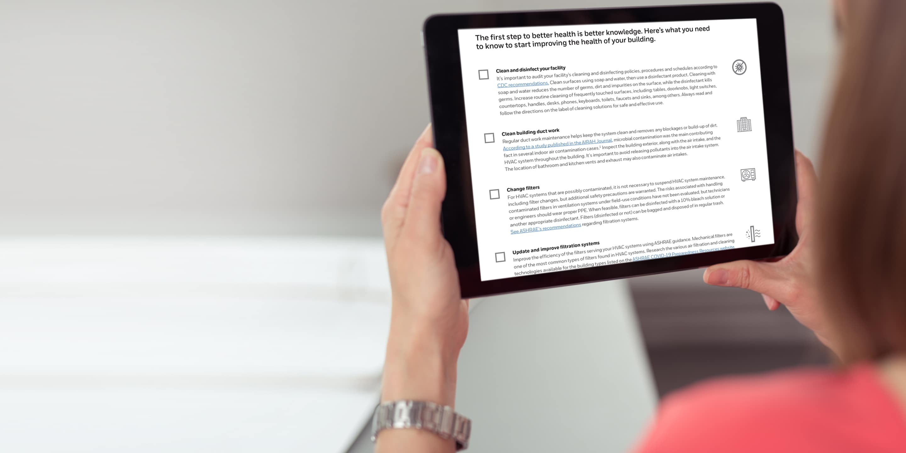 Healthy Building Checklist